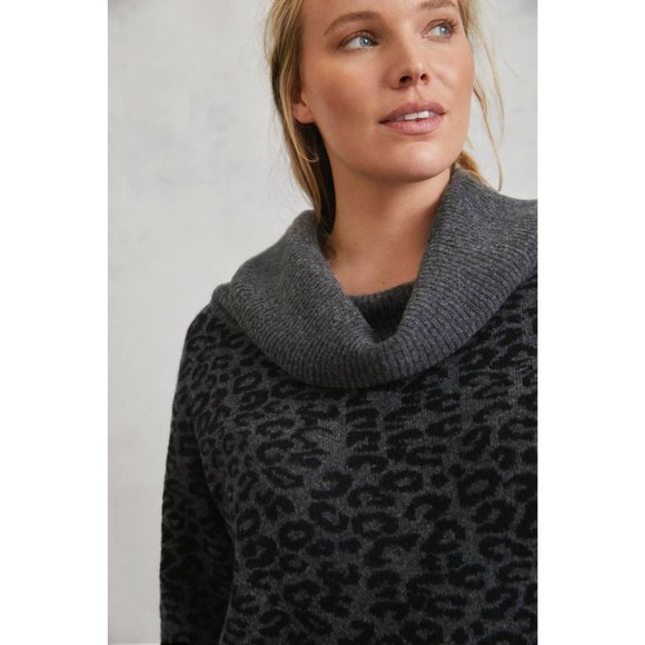 Anthropologie Emmy Cowl Neck Tunic Sweater - Picture 4 of 8